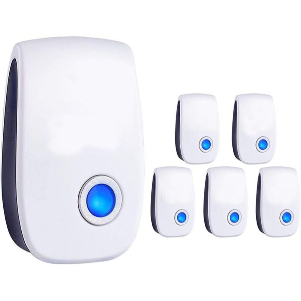 Ultrasonic Insect & Pest Repeller, Ultrasonic Mice Repellent for Insect, 6 Pack